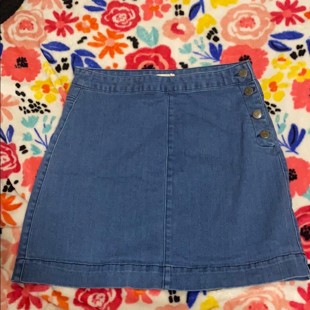 Jean skirt